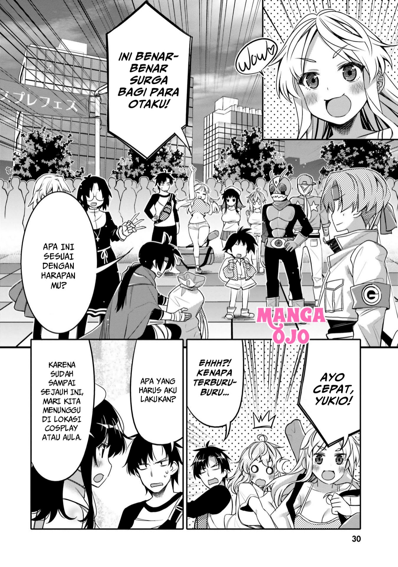 I am Worried that my Childhood Friend is too Cute! Chapter 08 Bahasa Indonesia